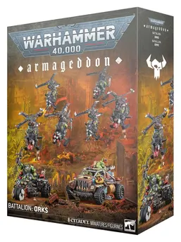 Warhammer 40k - Amageddon Battalion: Orks