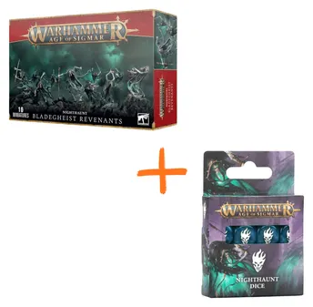 Nighthaunt Set (KLINGENGHEIST-WIEDERGÄNGER + Dice)