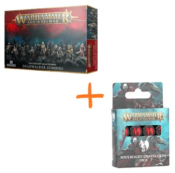 Soulblight Gravelords Set (Deadwalker Zombies + Dice)