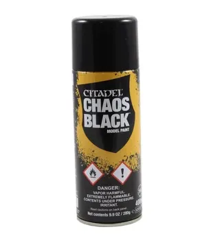 CITADEL - CHAOS BLACK SPRAY PAINT (UK/ROW)