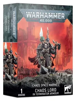 Chaos Space Marines: Chaos Lord in Terminator Armour