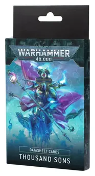 Datenblattkarten: Thousand Sons (Englisch)