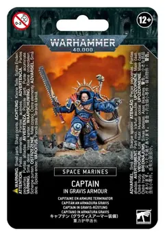 SPACE MARINES: CAPTAIN IN GRAVIS-RÜSTUNG