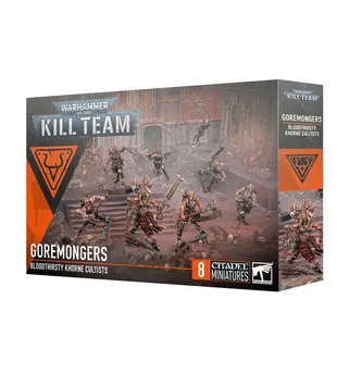 SANGUINOROSI goremongers BLOODTHIRSTY KHORNE CULTISTS warhammer 40k KILL TEAM età 12+