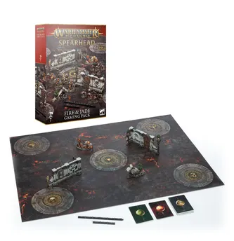 Age of Sigmar: Fire & Jade Gaming Pack (Eng)