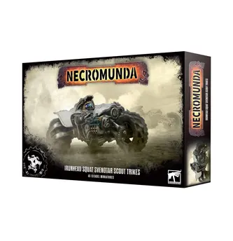 Necromunda: Ironhead Squat Svenotar Scout Trike