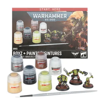 Warhammer 40K: Orks + Paints Set [Jul 25, 2026]