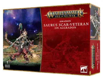 Seraphon Saurus Scar-Veteran on Aggradon