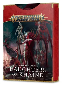 Daughters of Khaine: Warscroll Cards (Eng) (AOS 3rd Edition)