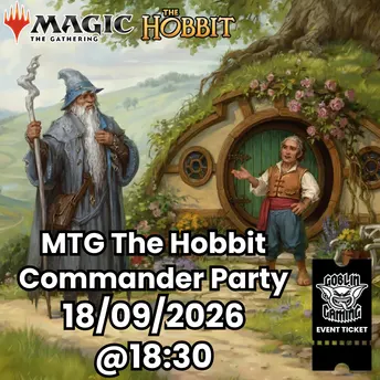 The Hobbit Commander Party 18/09/2026 @ 18:30