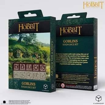 The Hobbit: TCG 10x Plus/Minus D6 - Goblins