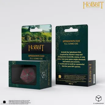 The Hobbit: Jumbo Spindown D20 - Lunaris