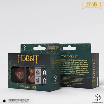 The Hobbit: TCG Dice Set - Ember Hearth