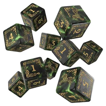 The Lord of the Rings: Rohan 10x D6 Dice Set
