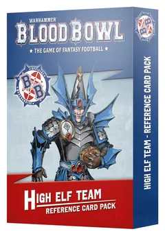 BLOOD BOWL:HIGH ELF TEAM REFERENCE CARDS