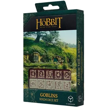 The Lord of the Rings : Goblins 10xD6 Dice Set