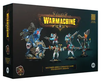 Warmachine Southern Kriels: Foulblood's Armada Command Cadre (HIPS)