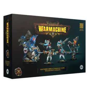Warmachine Southern Kriels: Foulblood's Armada Command Cadre (HIPS)