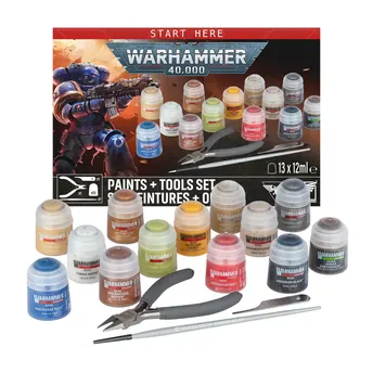 WARHAMMER 40K PAINTS+TOOLS PRE-ORDER
