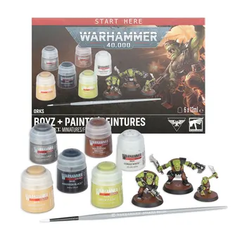 WARHAMMER 40K ORKS + PAINTS PRE-ORDER