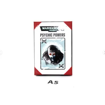 Warhammer 40K Psychic Powers 7th Edition A5