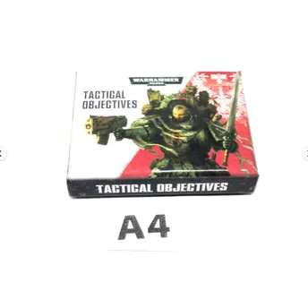 Warhammer 40K Tactical Objectives A4