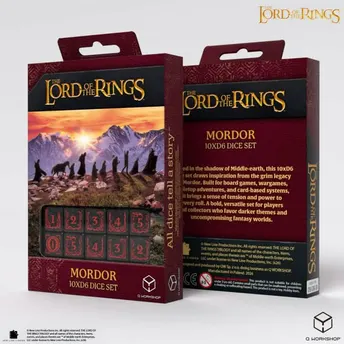 The Lord of the Rings : Mordor 10xD6 Dice Set