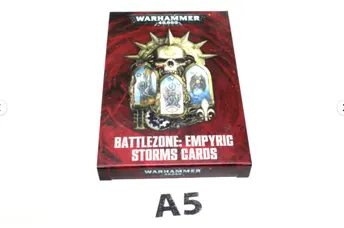 Warhammer 40K Battlezone: Empyric Storms Cards A5