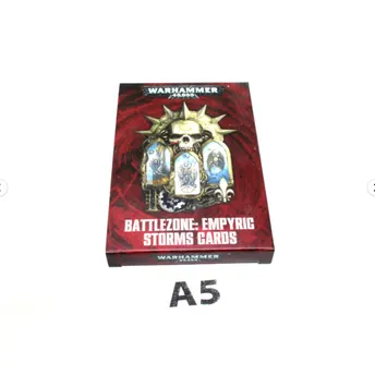 Warhammer 40K Battlezone: Empyric Storms Cards A5