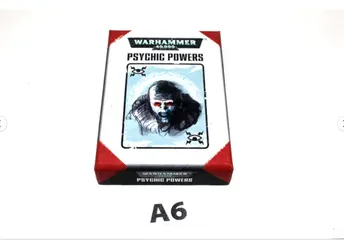 Warhammer 40K Psychic Powers 7th Edition A6