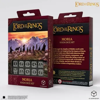 The Lord of the Rings : Moria 10xD6 Dice Set