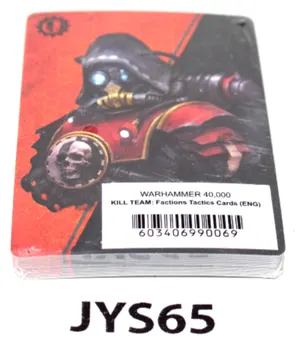 Warhammer Kill Team Factions Tactics Cards JYS65