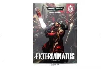 Warhammer 40k Shield of Baal Exterminatus Book BKS12