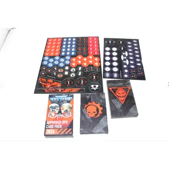 Warhammer Kill Team Chapter Approved Card Pack 2024 + Core Book + Typhon Dossier 1st Edition BKS1