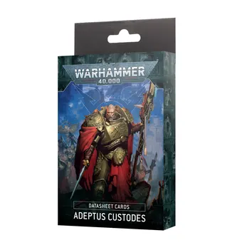 Games Workshop Datasheet Cards: Adeptus Custodes (Eng)