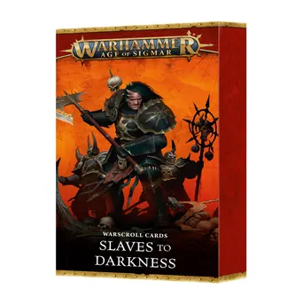 Games Workshop Warscroll Cards: Slaves to Darkness