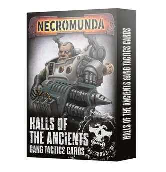 Games Workshop NECROMUNDA: HALLS/ANCIENTS TACTICS CARDS