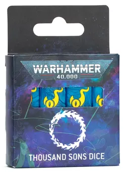 Games Workshop Thousand Sons Dice Set (1 per person)