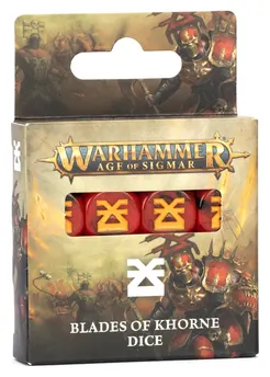 Game Workshop Blades of Khorne Dice
