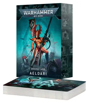 Games Workshop DATASHEET CARDS: AELDARI (ENGLISH)