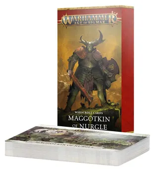 Games Workshop Warscroll Cards: Maggotkin of Nurgle