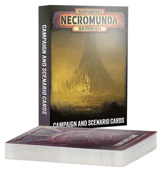 Games Workshop Necromunda Skirmish Campaign and Scenario Cards
