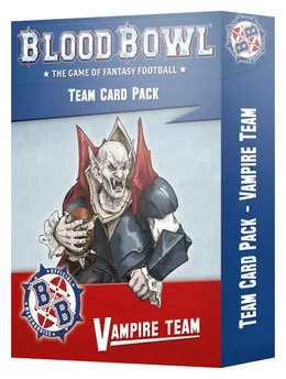 Games Workshop Blood Bowl Vampire Team Card Pack