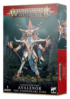 Games Workshop Avalenor, The Stoneheart King / Alarith Spirit Of The Mountain