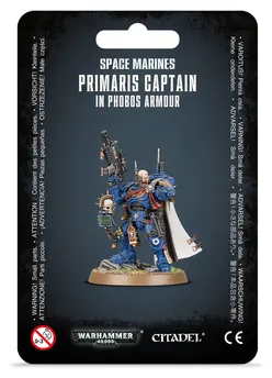 Games Workshop Primaris Captain In Phobos Armour
