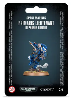 Games Workshop Primaris Lieutenant In Phobos Armour
