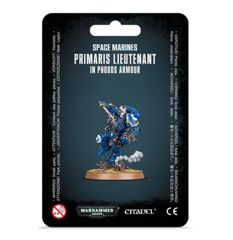 Games Workshop Primaris Lieutenant In Phobos Armour