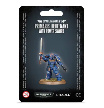 Games Workshop Primaris Lieutenant With Power Sword