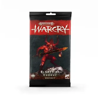 Games Workshop Warcry: Blades Of Khorne Daemons Cards