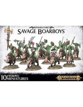 Games Workshop Bonesplitterz Savage Boarboys